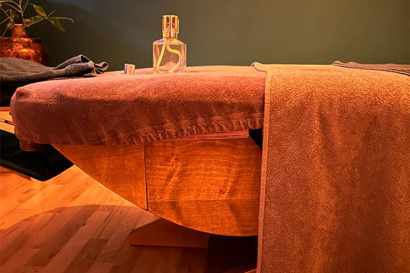 De beste vriend van een masseur is zijn massagetafel